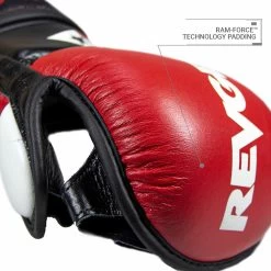 REVGEAR PRO SERIES MS1 MMA TRAINING AND SPARRING GLOVE - RED -Knockout Shop revgear pro series ms1 mma training and sparring glove red 462318