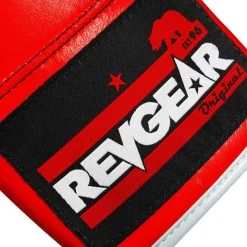 Revgear Professional Competition Boxing Gloves - Red/White 8 Revgear Professional Competition Boxing Gloves - Red/White -Knockout Shop revgear professional competition boxing gloves redwhite 313578