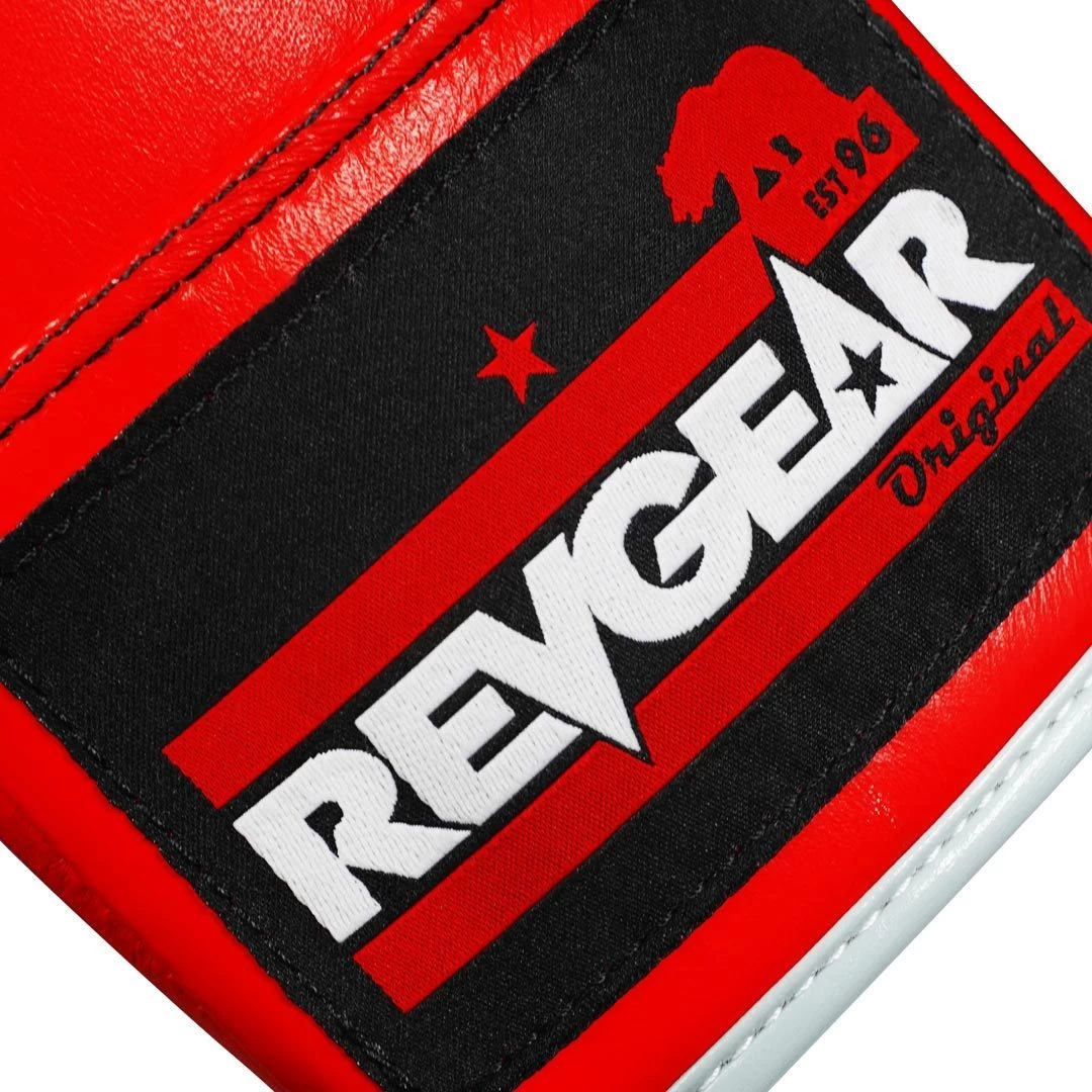 Revgear Professional Competition Boxing Gloves - Red/White 5 Revgear Professional Competition Boxing Gloves - Red/White - Image 3