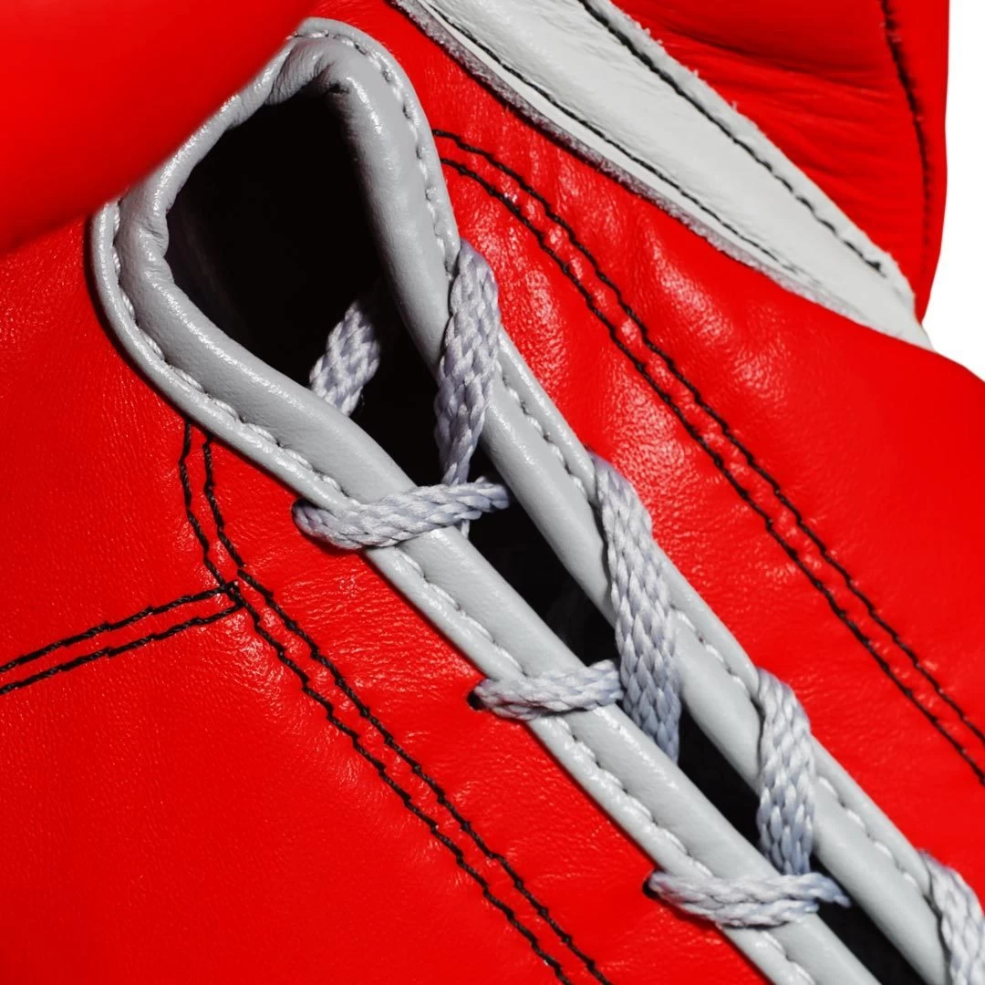 Revgear Professional Competition Boxing Gloves - Red/White 6 Revgear Professional Competition Boxing Gloves - Red/White - Image 4