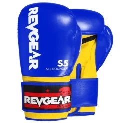 Revgear S5 All Rounder Boxing Glove - Blue Yellow