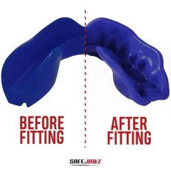 SafeJawz Intro Mouth Guard Blue -Knockout Shop safejawz intro mouth guard blue 3 8422 p
