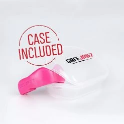 SafeJawz Intro Mouth Guard Pink 11 SafeJawz Intro Mouth Guard Pink -Knockout Shop safejawz intro mouth guard pink 5 8426 p
