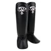 SF1 MTG Pro Black Leather Shin Pads -Knockout Shop sf1 mtg pro black leather shin pads 639156