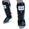 SP3 Fairtex Black Double Padded Shin Pads 1 SP3 Fairtex Black Double Padded Shin Pads -Knockout Shop sp3 fairtex black double padded shin pads 835191