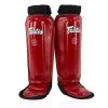 SP6 Fairtex Red MMA Style Shin Pads -Knockout Shop sp6 fairtex red mma style shin pads 872657