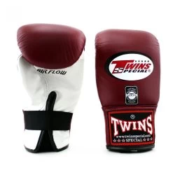 TBGLA1F Twins Air Flow Bag Gloves Maroon-White