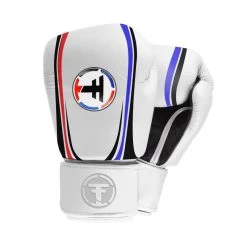 Thai Fighter Boxing Gloves - White