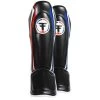 Thai Fighter Shin Guards - Black -Knockout Shop thai fighter shin guards black 750350