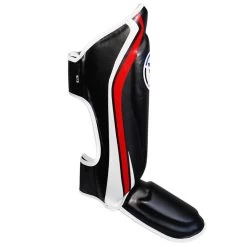Thai Fighter Shin Guards - Black -Knockout Shop thai fighter shin guards black 947149