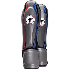 Thai Fighter Shin Guards - Grey