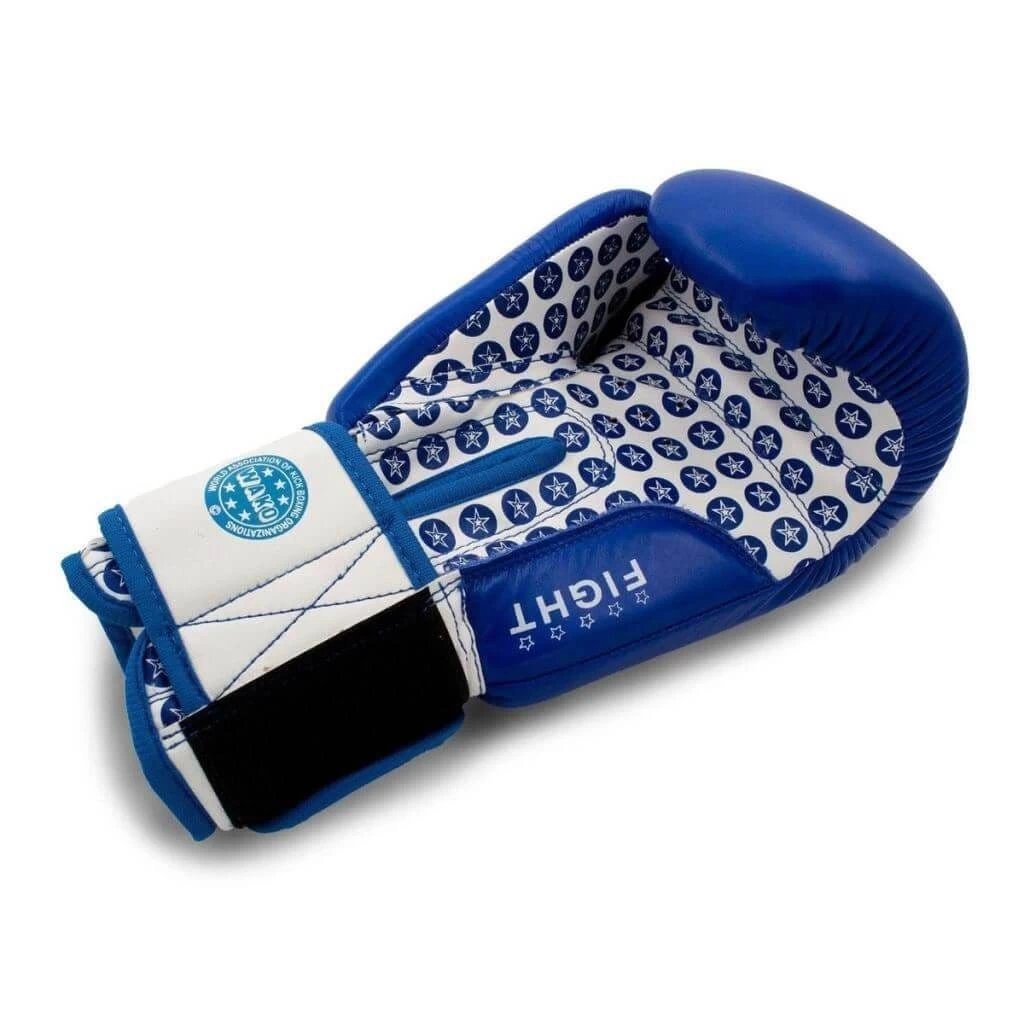 TOP TEN Fight Boxing Gloves Blue 10oz 4 TOP TEN Fight Boxing Gloves Blue 10oz - Image 2