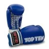 TOP TEN Fight Boxing Gloves Blue 10oz