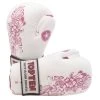 TOP TEN Flowers Pointfighter Gloves White/Pink -Knockout Shop top ten flowers pointfighter gloves white pink size l 6290 p