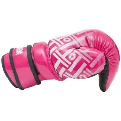 TOP TEN Glossy Block PRISM Pointfighter Gloves Pink -Knockout Shop top ten glossy block prism pointfighter gloves pink 3 8334 p