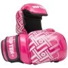 TOP TEN Glossy Block PRISM Pointfighter Gloves Pink