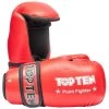 TOP TEN Pointfighter Gloves Red -Knockout Shop top ten pointfighter gloves red 268 1 p