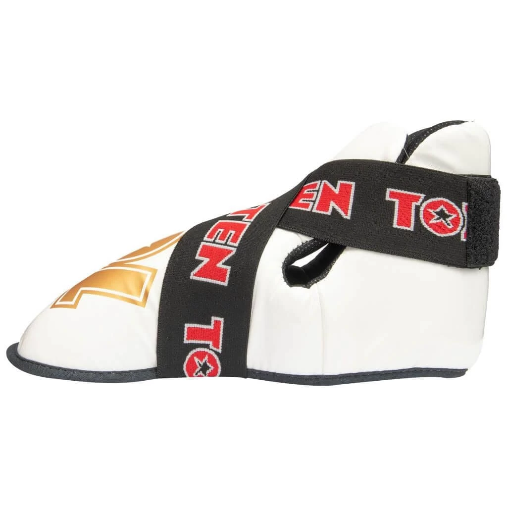 TOP TEN Superlight Glossy Kicks White/Gold 5 TOP TEN Superlight Glossy Kicks White/Gold - Image 3
