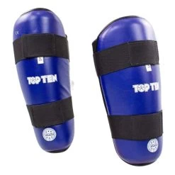 TOP TEN WAKO Shin Guard Blue