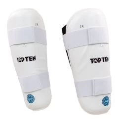 TOP TEN WAKO Shin Guard White