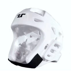 Tusah WT Approved Headguard White -Knockout Shop tusah wt approved headguard white 2 8894 dv p