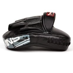 Twins PML-10 Deluxe Curved Focus Mitts Black -Knockout Shop twins pml 10 deluxe curved focus mitts black 605081